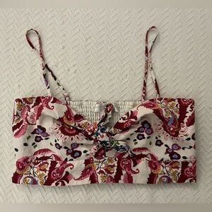 Caroline Constas Crop Top